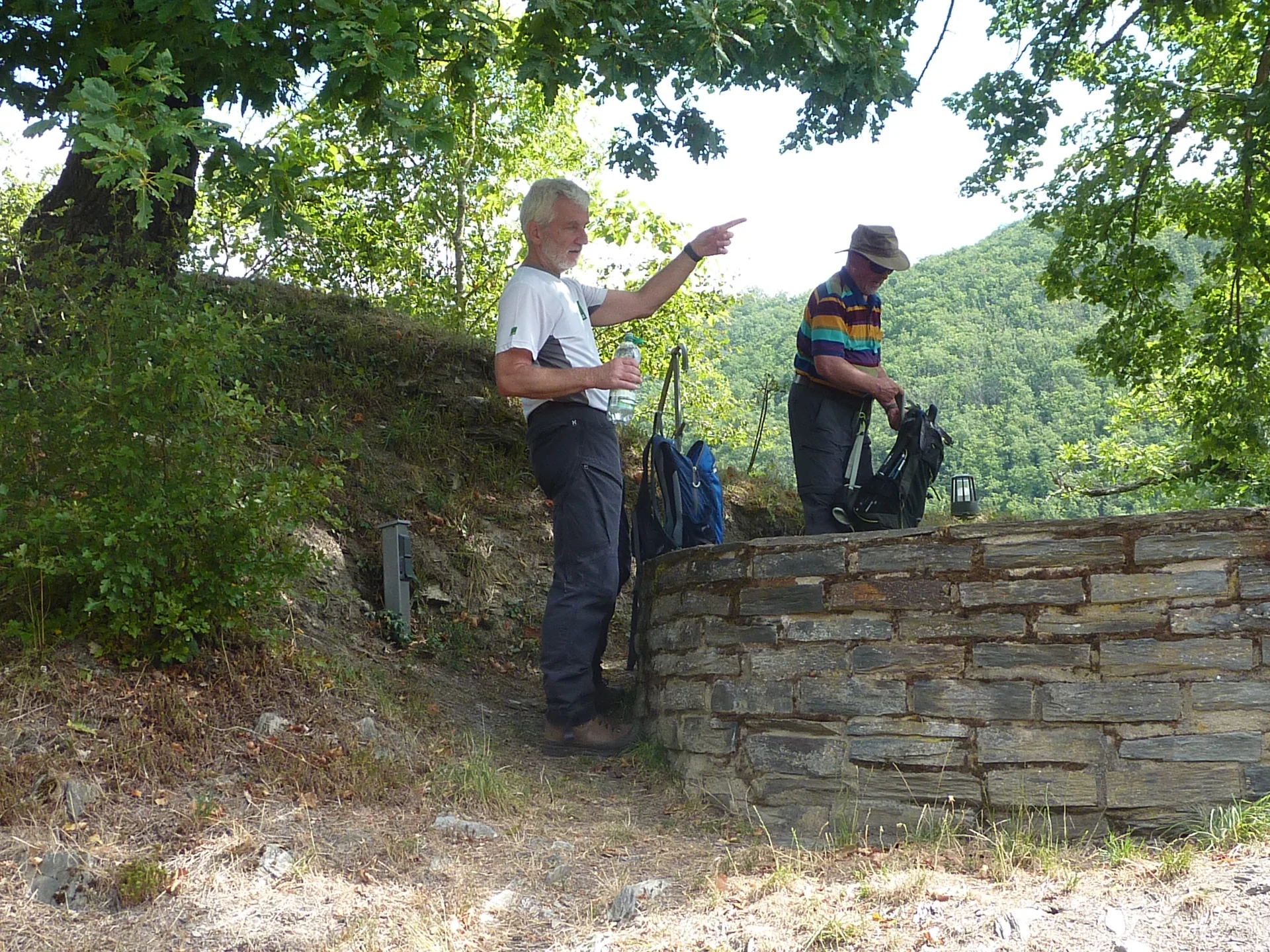 Pause Ruine Burg Waldeck | © DAV Koblenz