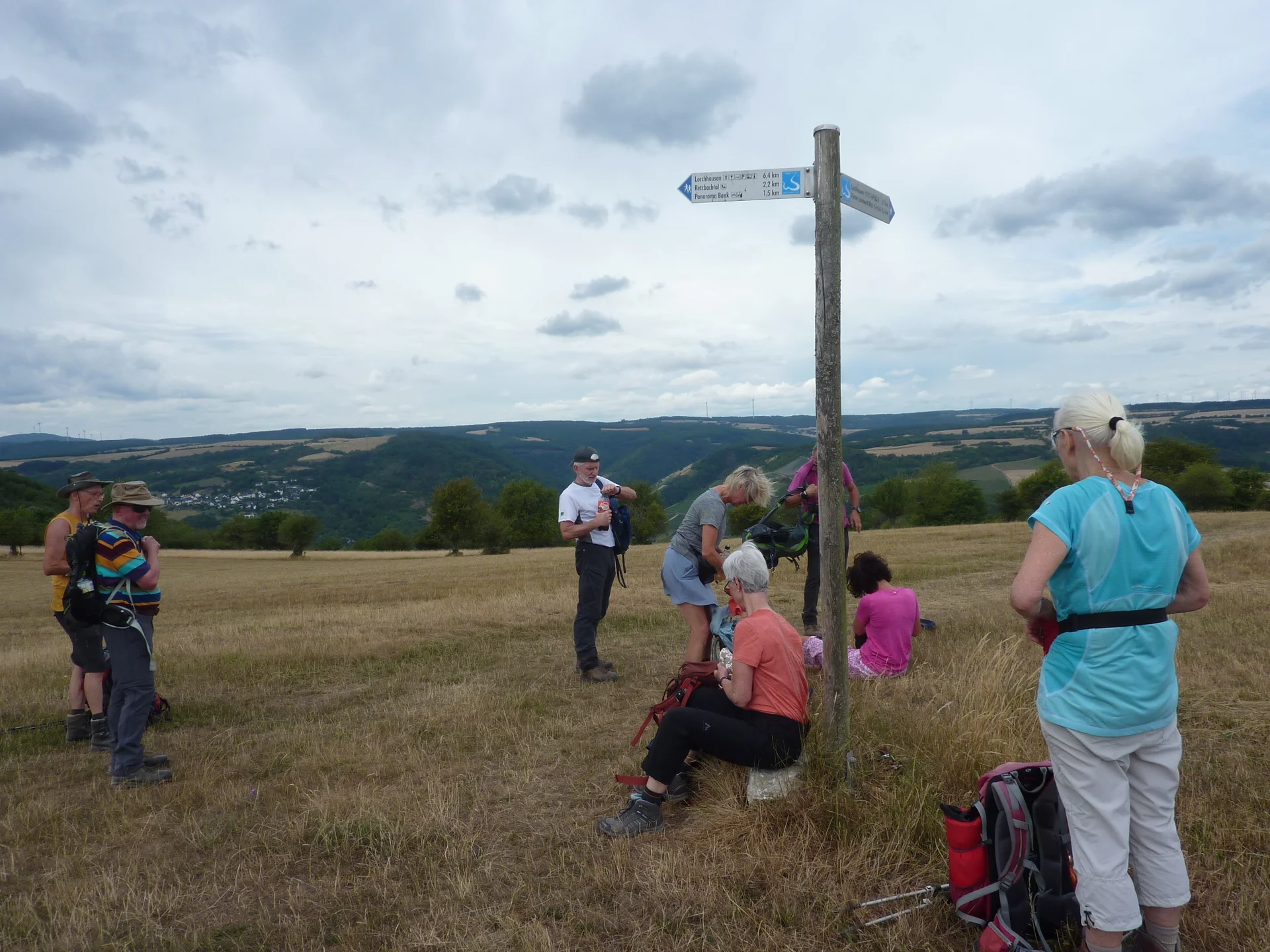 Picknick zur Mittagspause | © DAV Koblenz