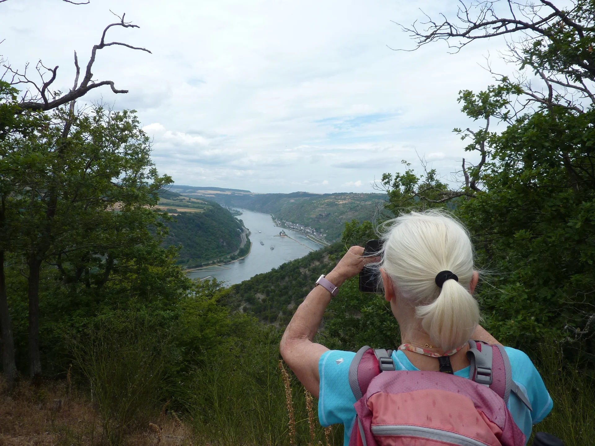 Ausblick Rheinabwärts | © DAV Koblenz