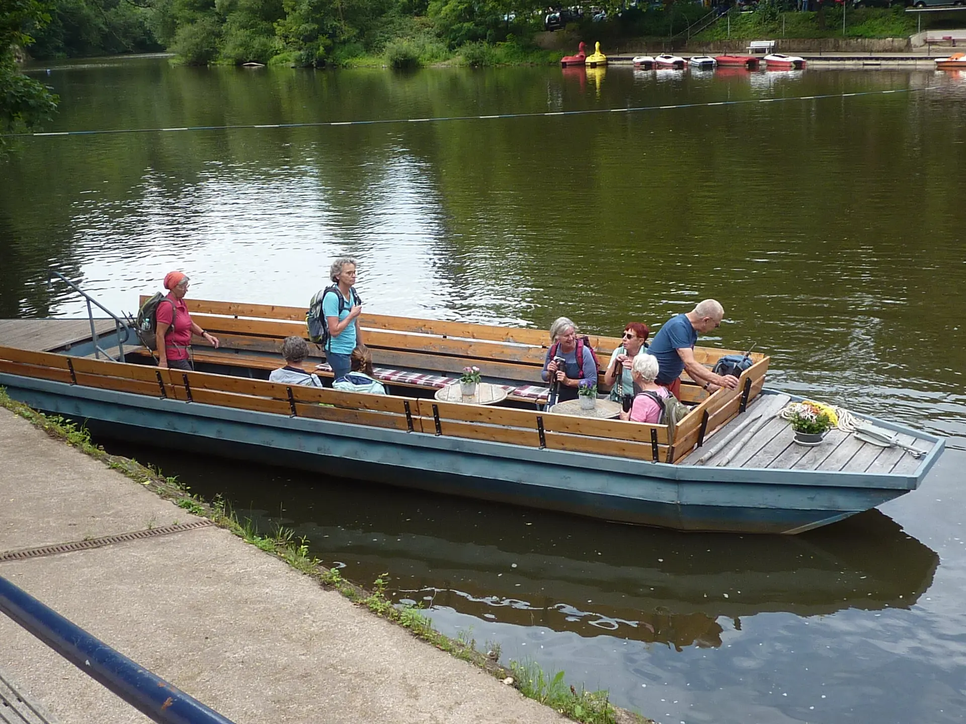 Nahefähre . Personengezogen | © DAV Koblenz