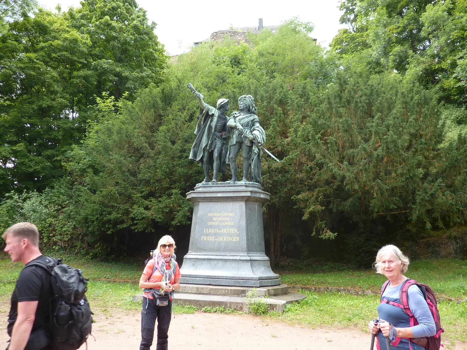 Bronzedenkmal unterhalb Ebernburg | © DAV Koblenz
