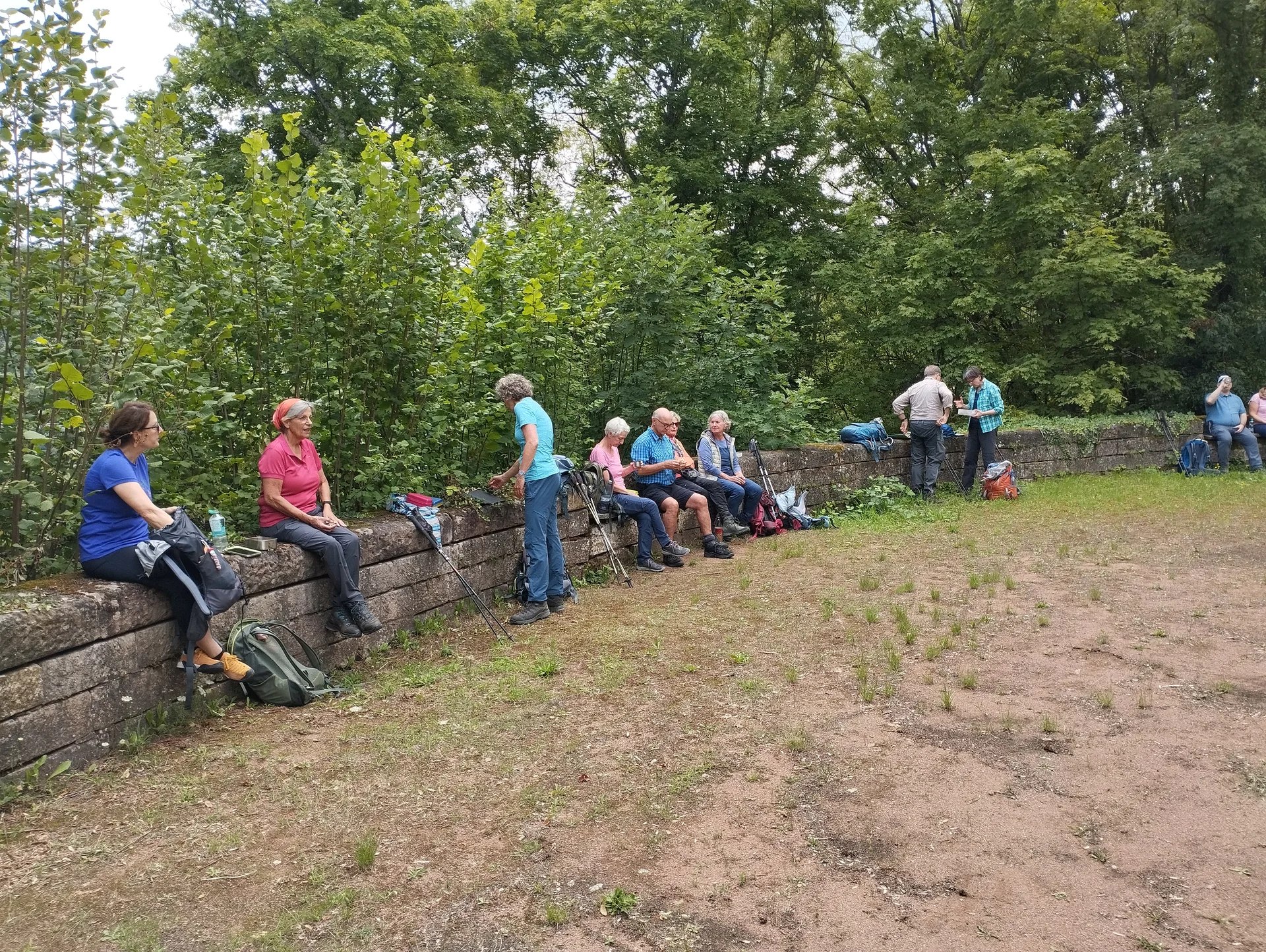 Verdiente Mittagspause | © DAV Koblenz