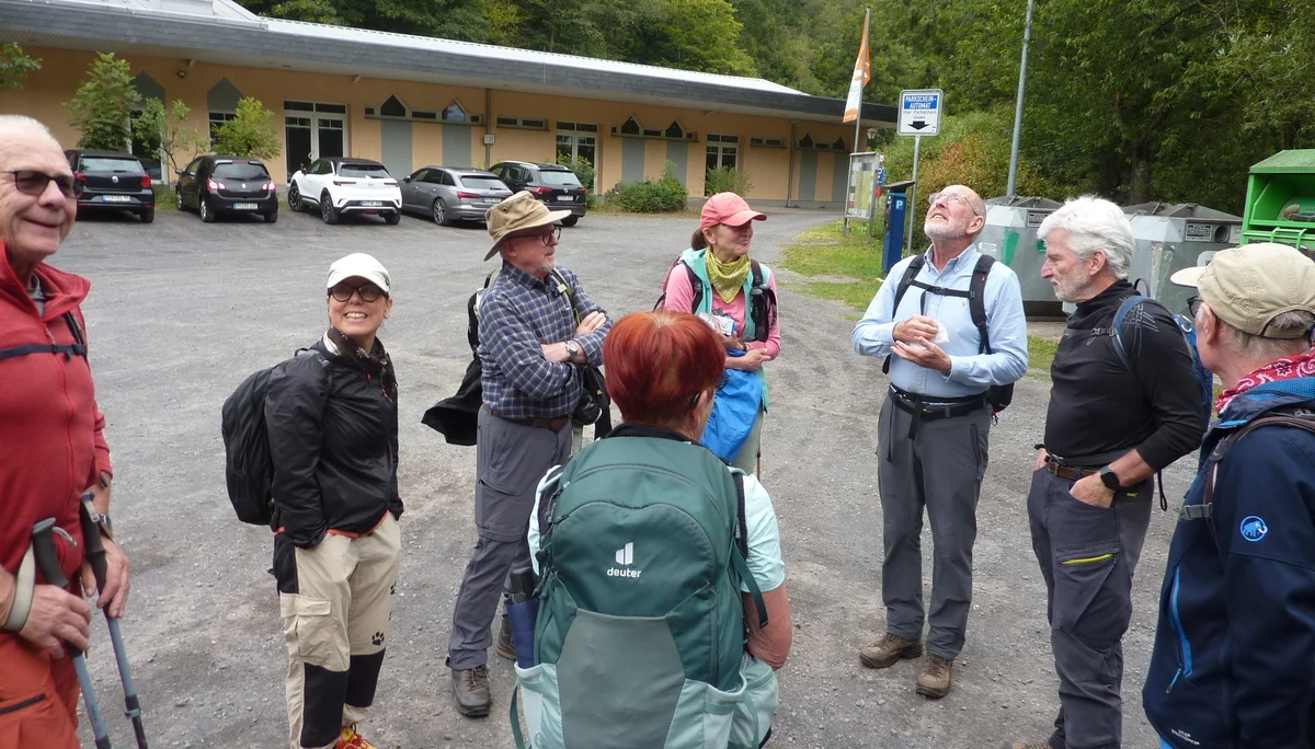 Treffen am Parkplatz | © DAV Koblenz
