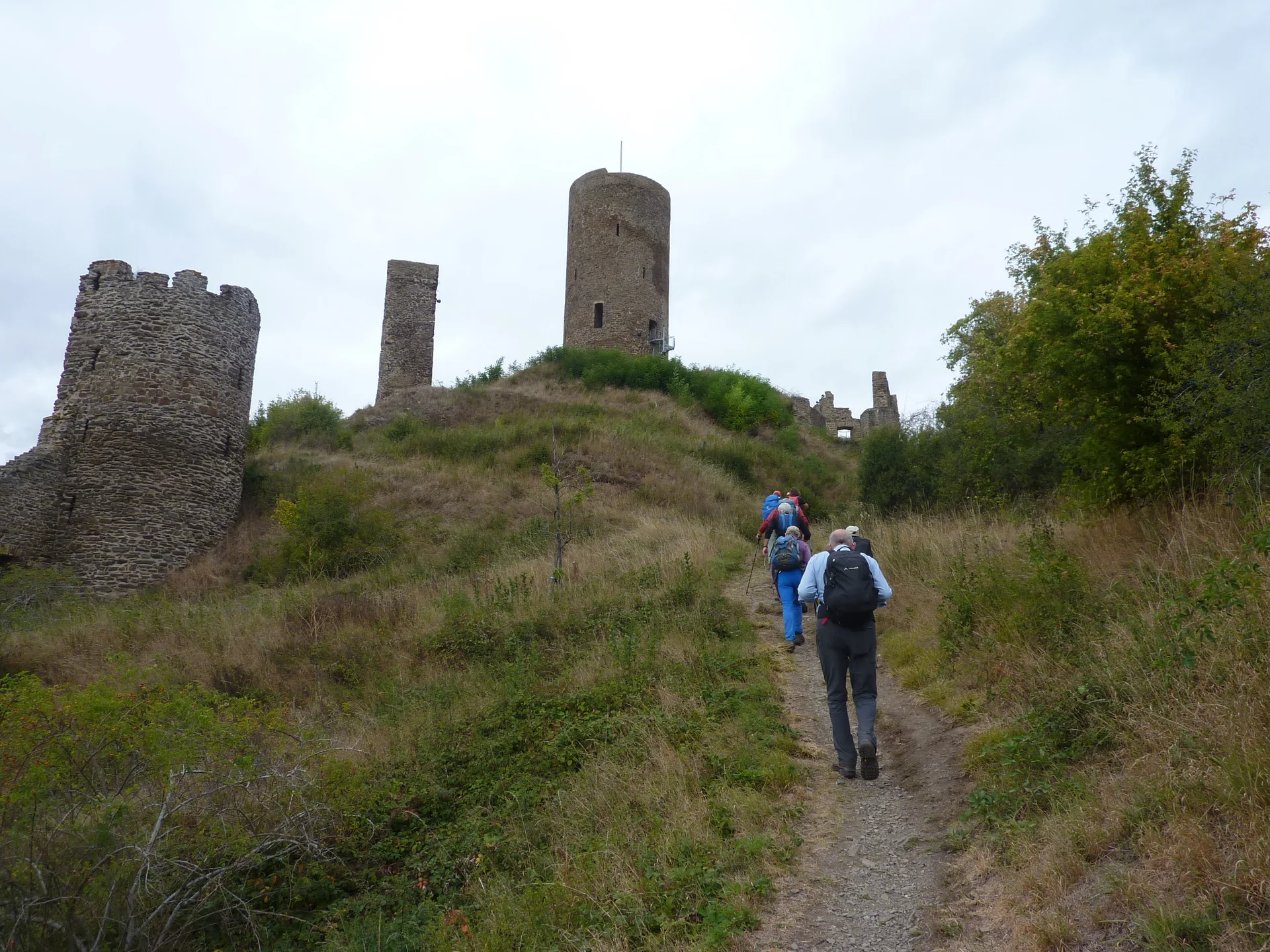 Aufstieg Löwenburg | © DAV Koblenz