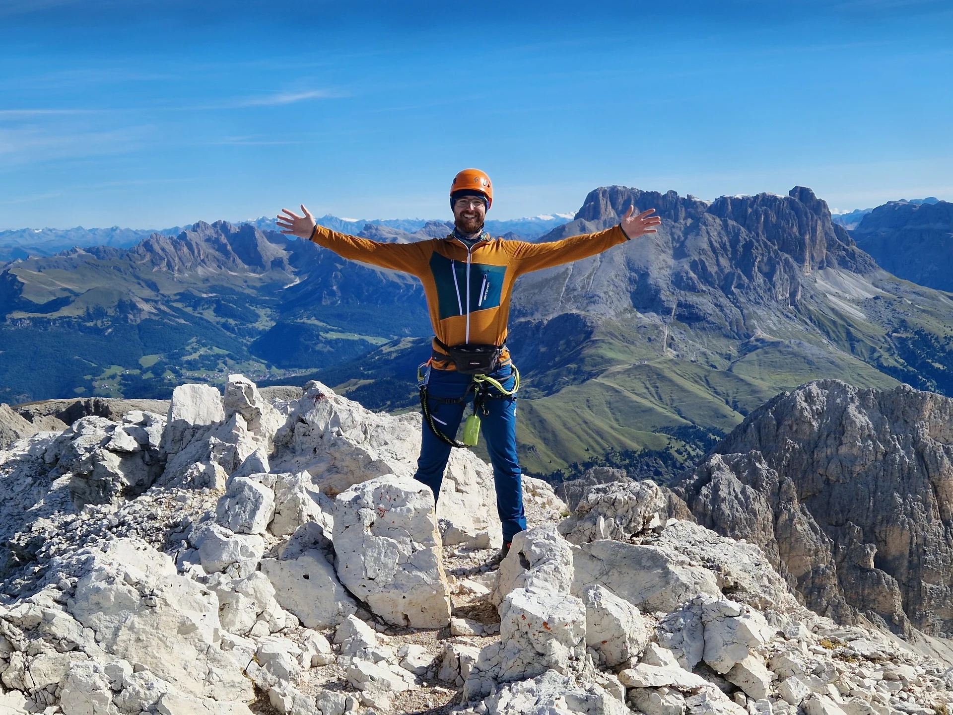 Nils auf der Kesselkogel | © Uwe Henning