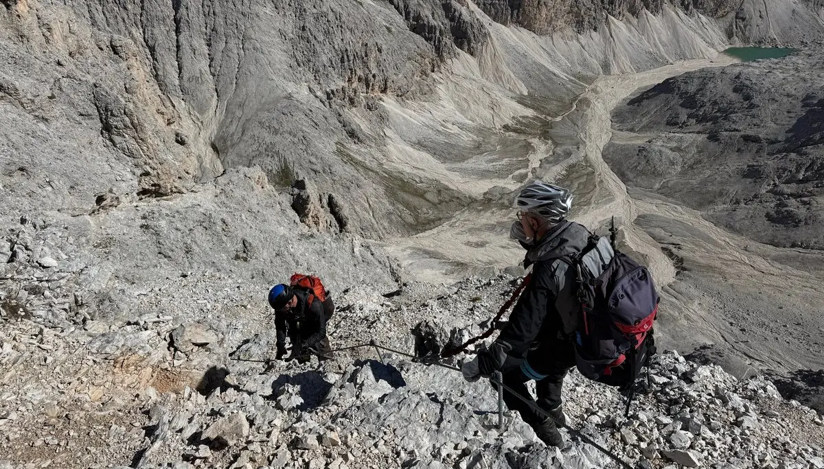 Abstieg vom Kesselkogel | © Nils Lamm