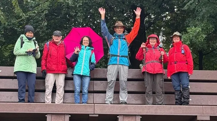Pause auf besonderer Bank | © DAV Koblenz