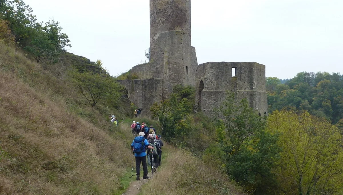 Blick auf die Löwenburg | © DAV Koblenz