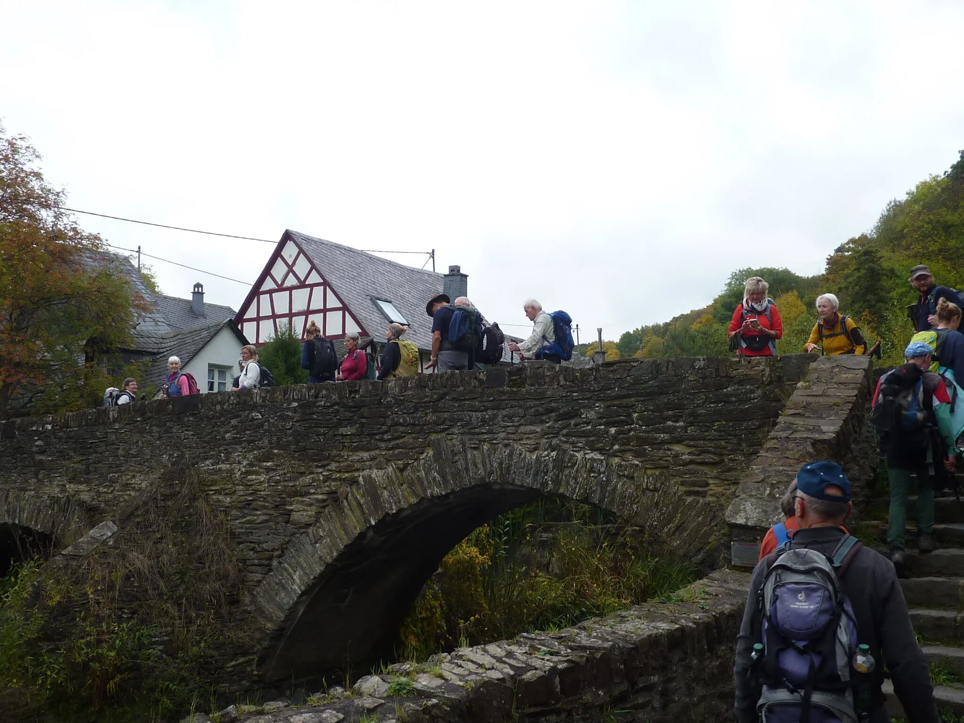 Nicht die erste Brücke | © DAV Koblenz