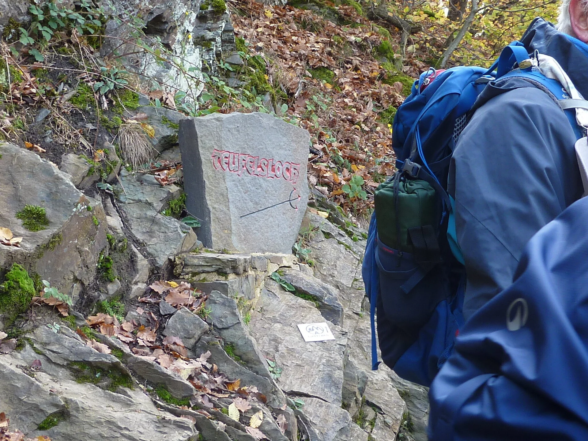 Hinweis Teufelsloch | © DAV Koblenz