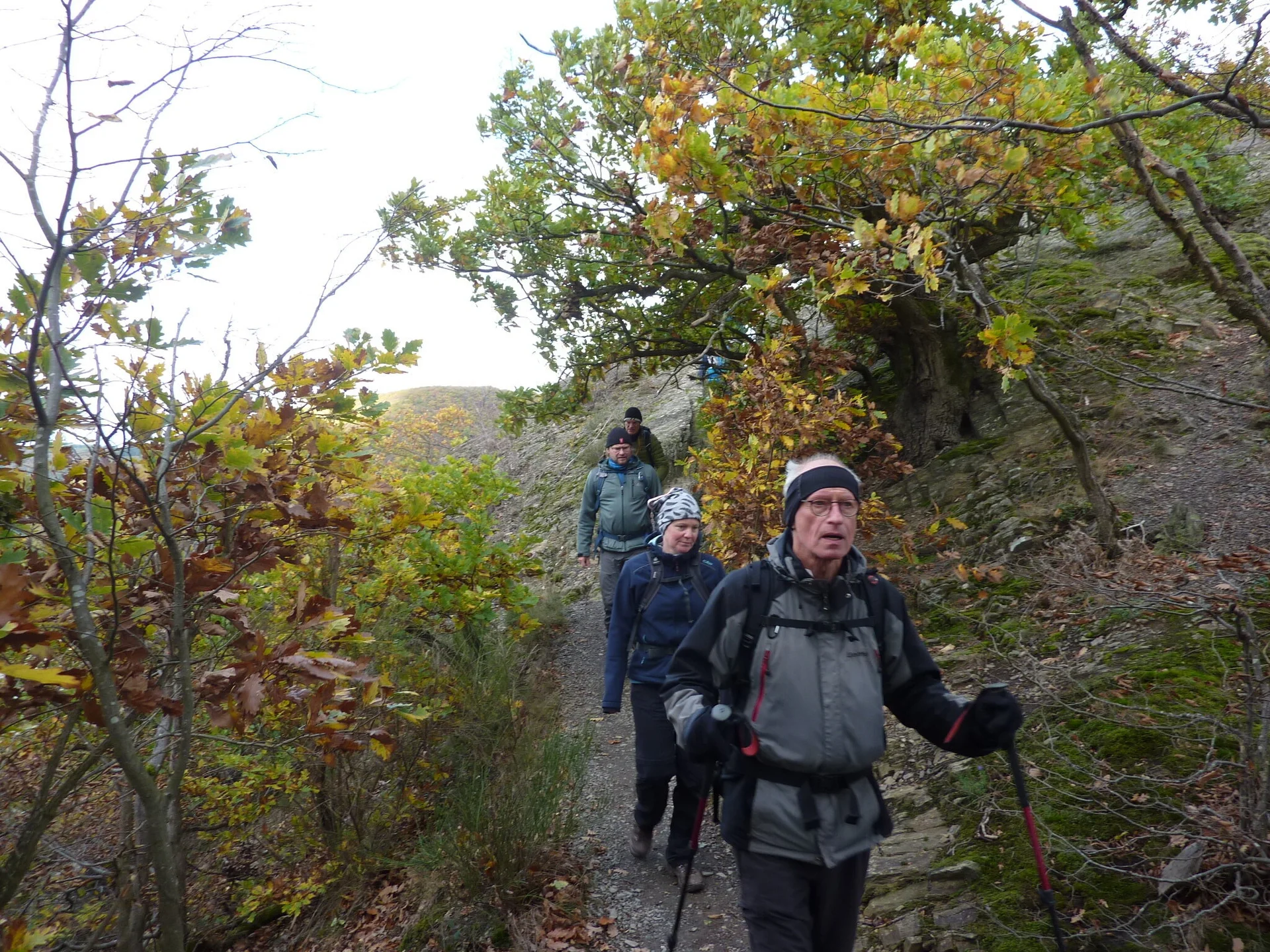 Auf dem Gipfelweg | © DAV Koblenz