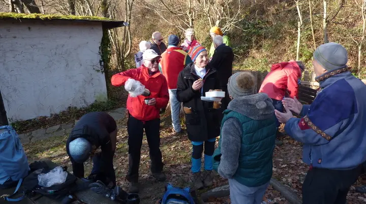 Gesellige Pause | © DAV Koblenz