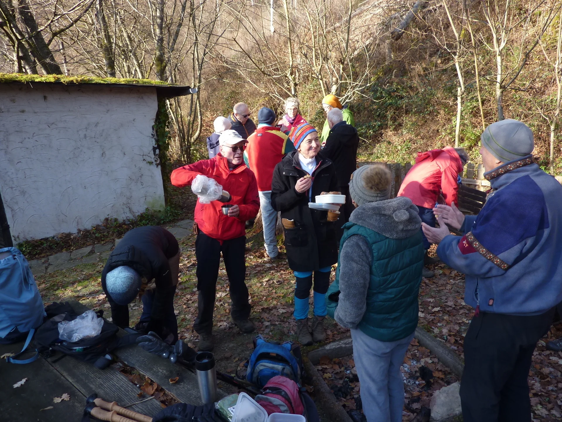 Gesellige Pause | © DAV Koblenz