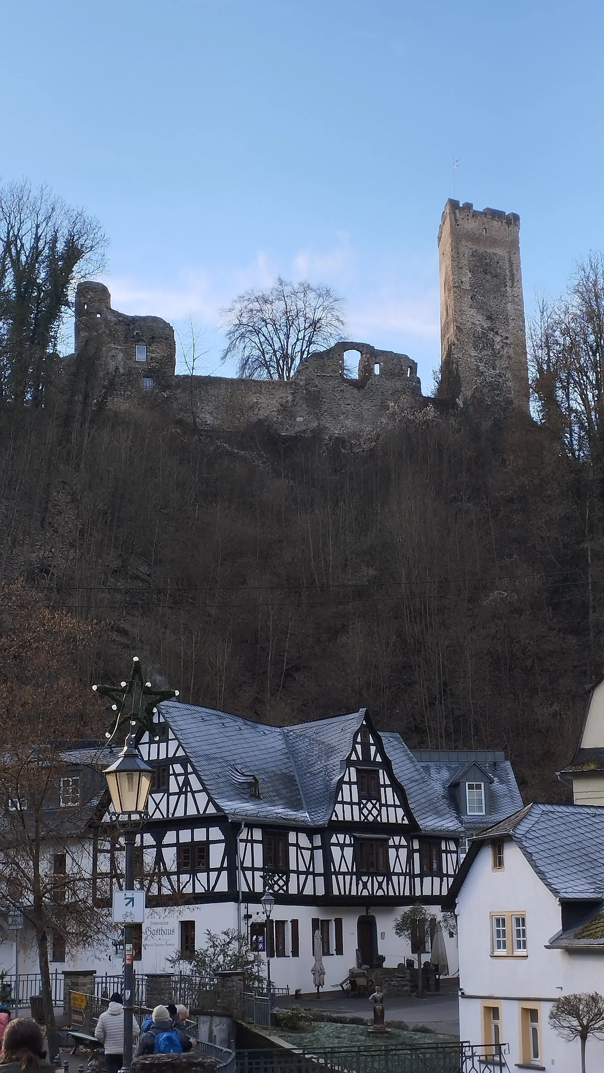 Blick auf Ruine Grenzau | © DAV Koblenz