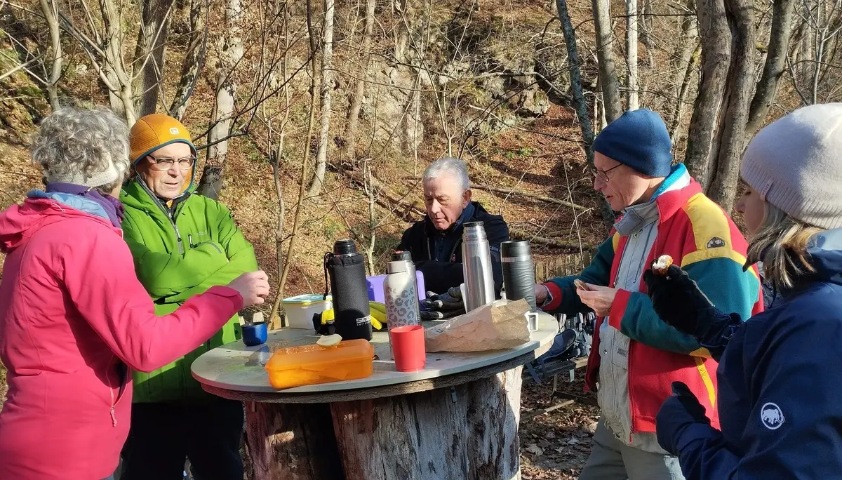 Gesellige Pause | © DAV Koblenz