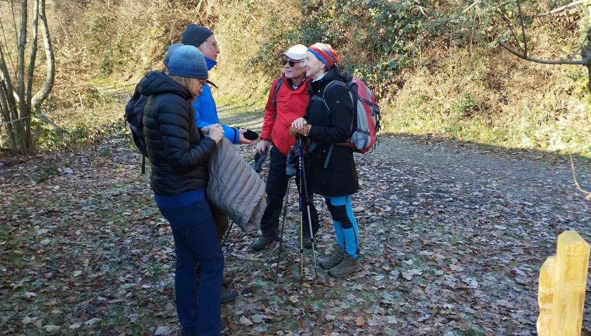Hier wird gefachsimpelt | © DAV Koblenz