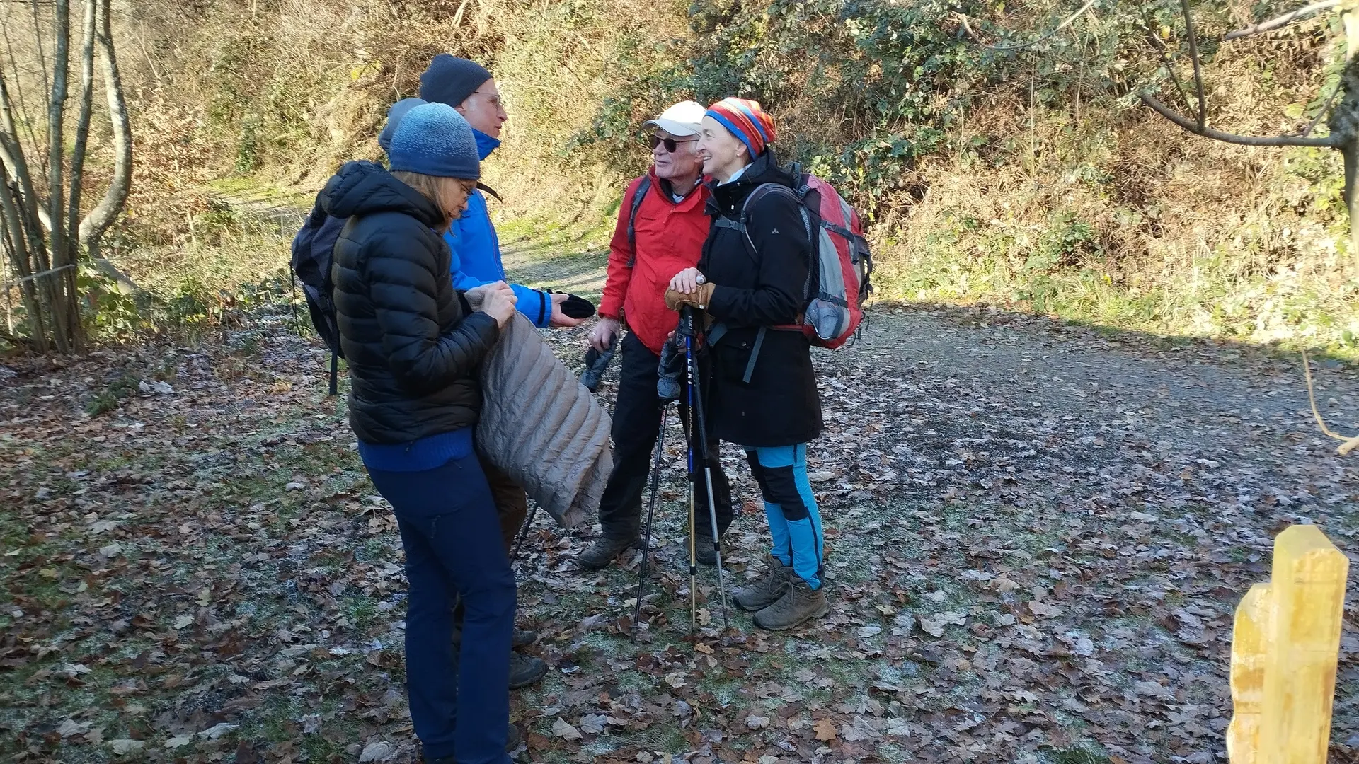 Hier wird gefachsimpelt | © DAV Koblenz