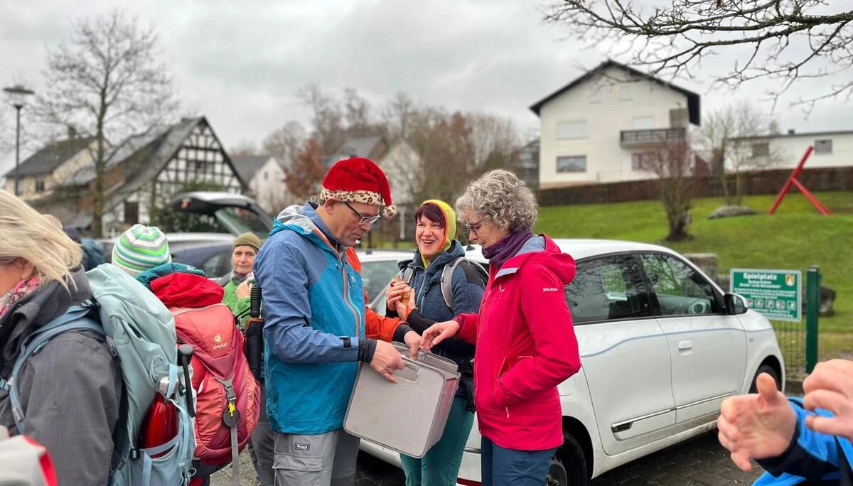 Bescherung zu Anfang... | © DAV Koblenz