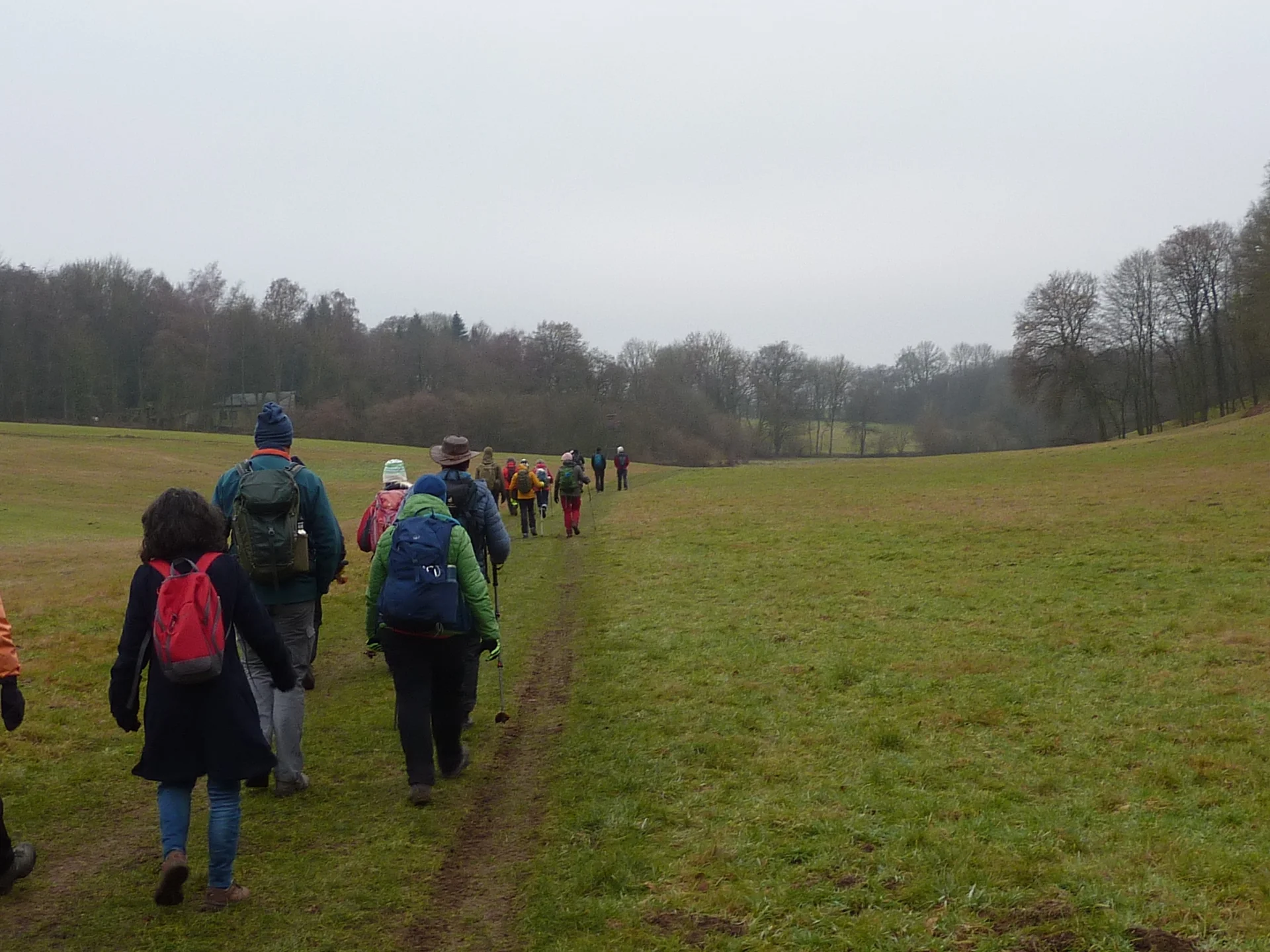 Wanderstart in Richtung Bendorf | © DAV Koblenz