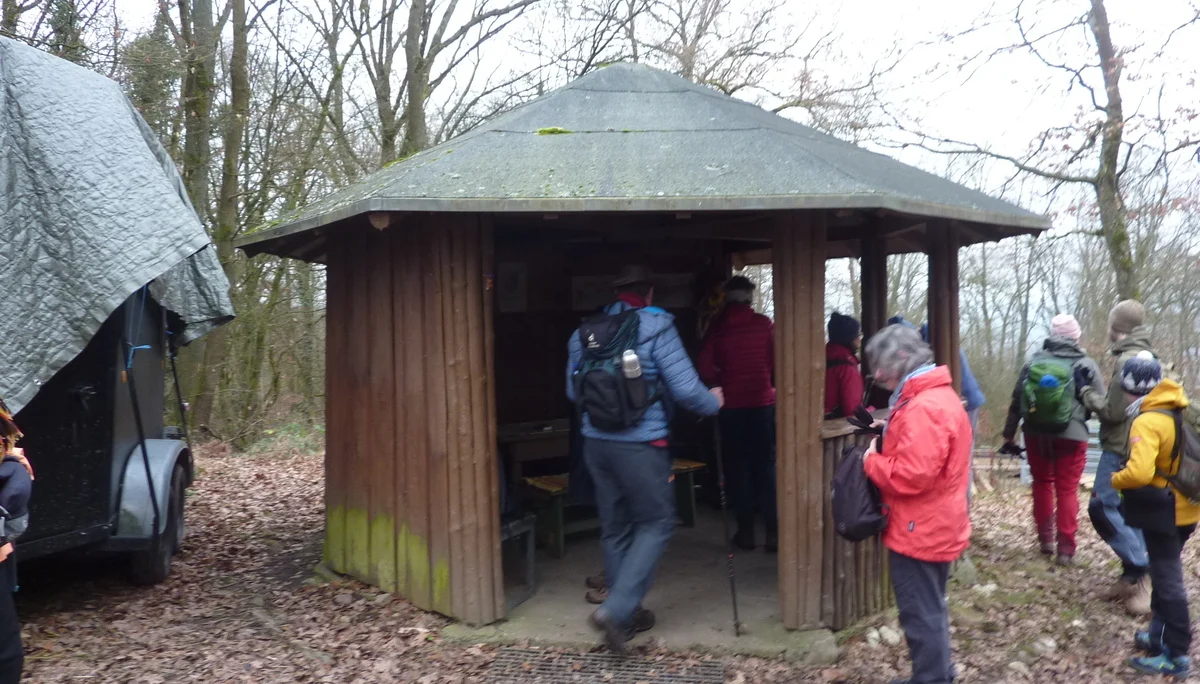 Mittagspause am Bendorwer Lusthäisje | © DAV Koblenz