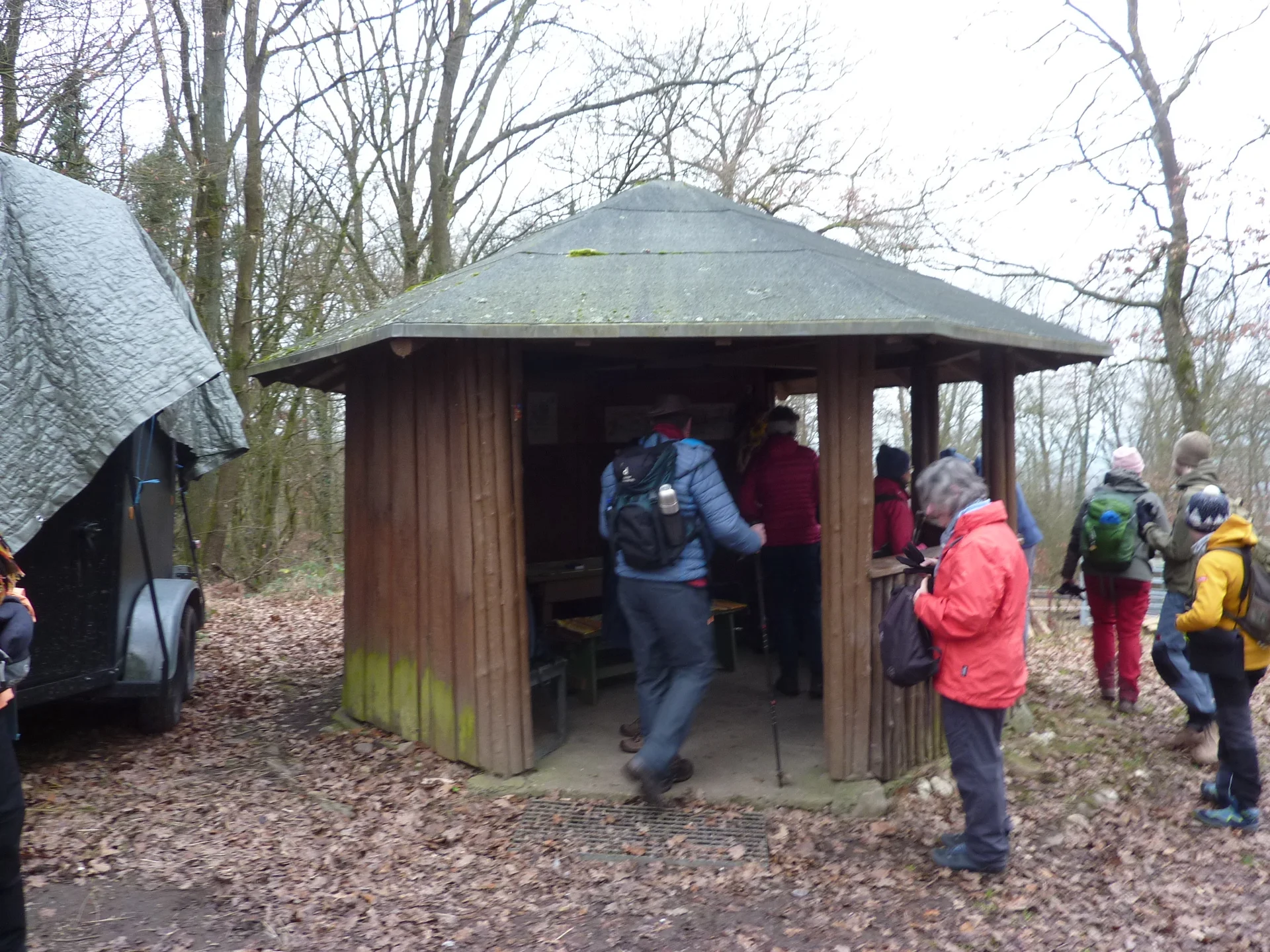 Mittagspause am Bendorwer Lusthäisje | © DAV Koblenz