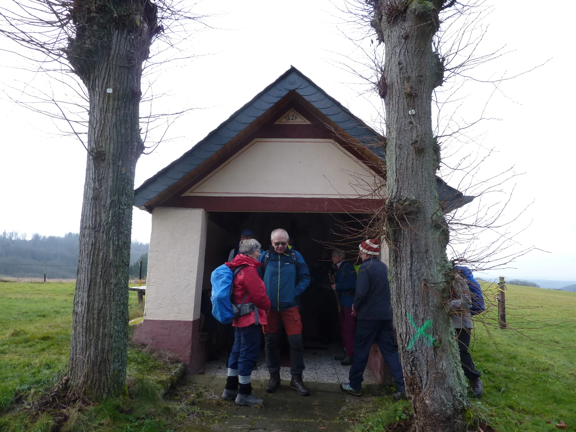 Verschnaufpause an der Kapelle | © DAV Koblenz