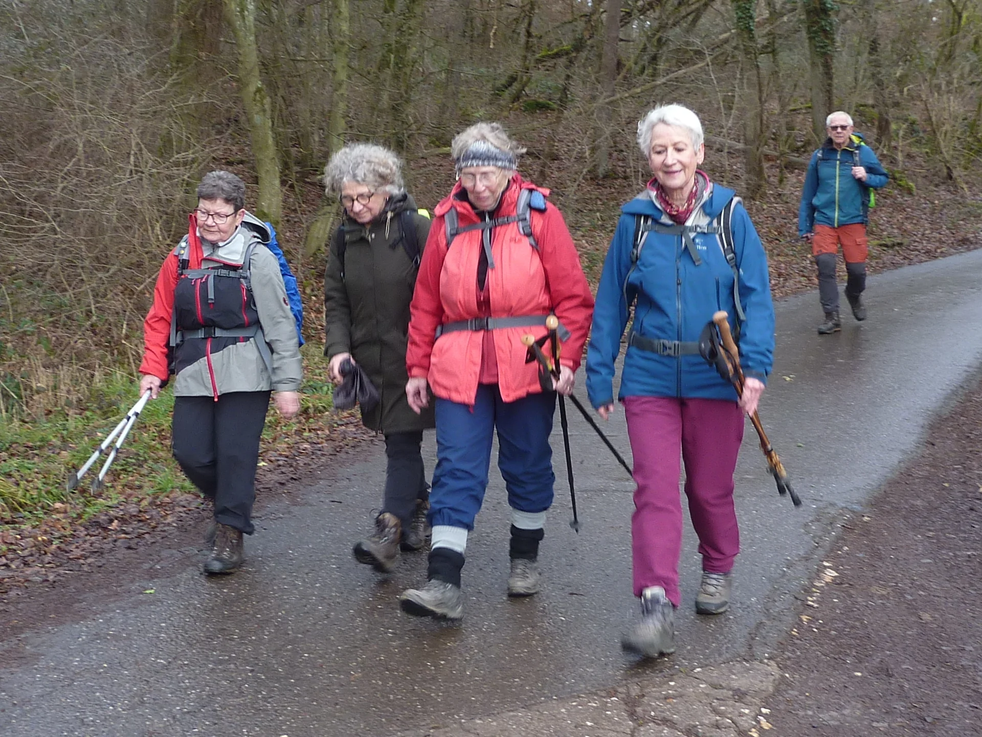 Talwärts Richtung Lütz | © DAV Koblenz