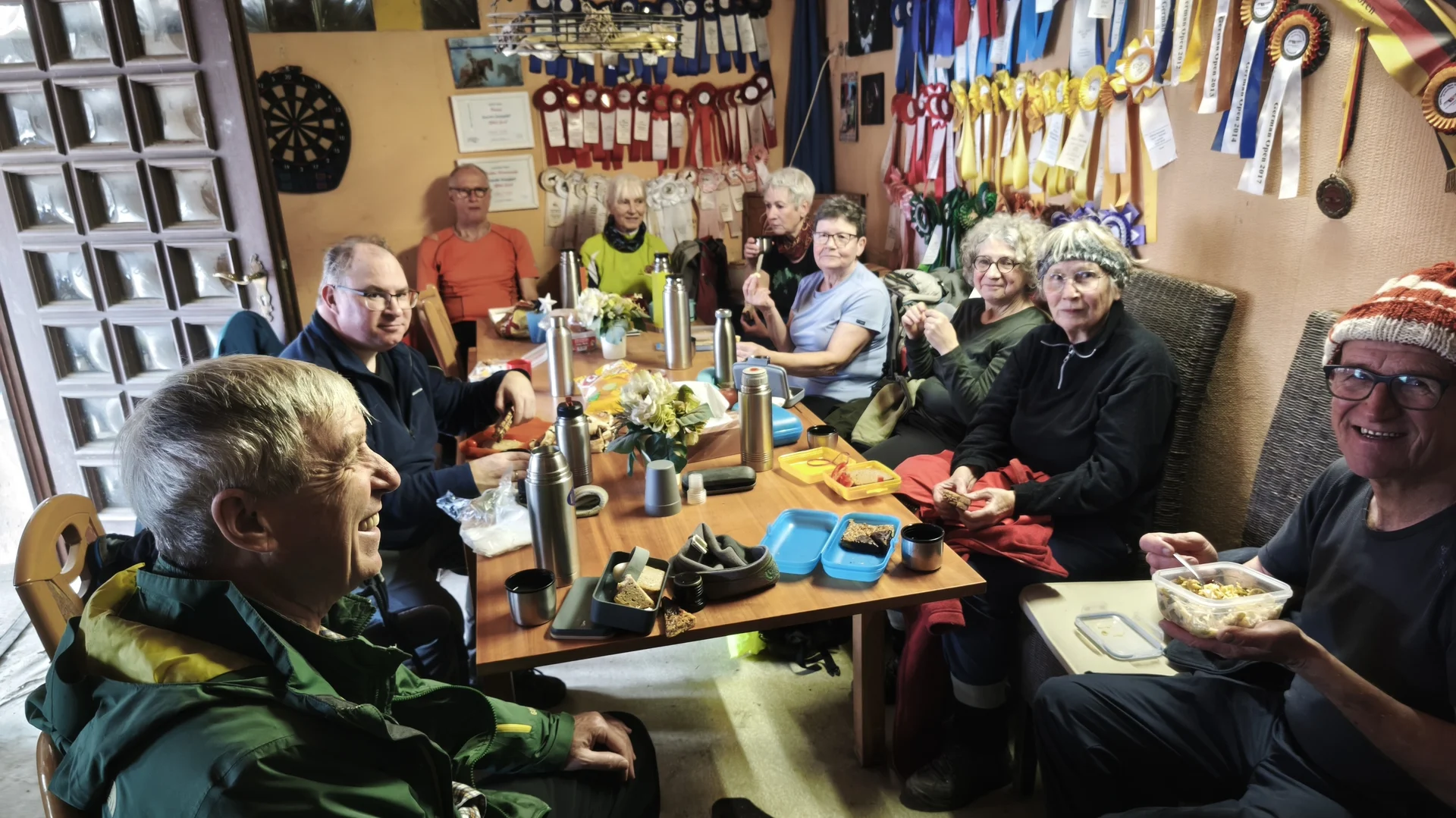 Gemütliche Einkehr im "Reiterstübchen" | © DAV Koblenz