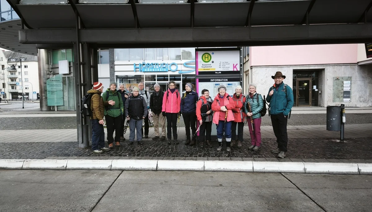Treffen am Bahnhof Koblenz | © DAV Koblenz