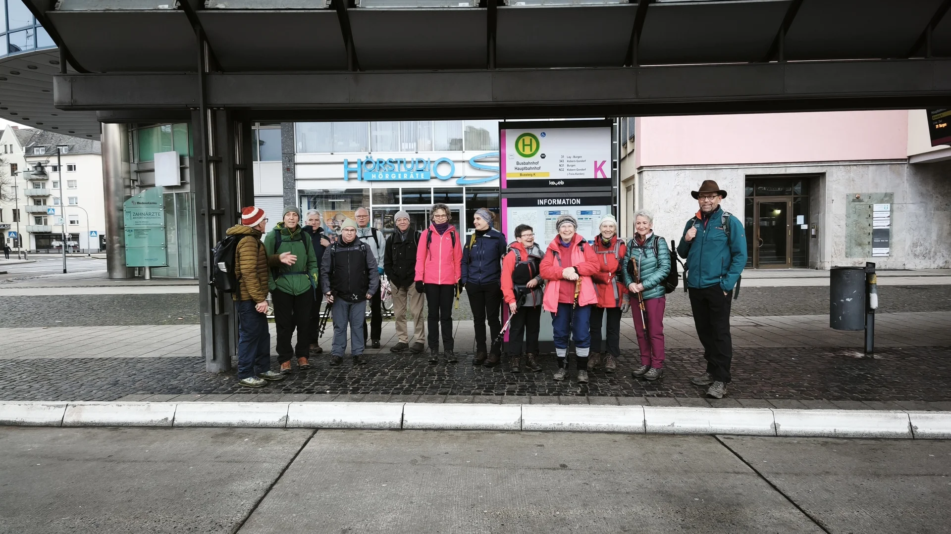 Treffen am Bahnhof Koblenz | © DAV Koblenz