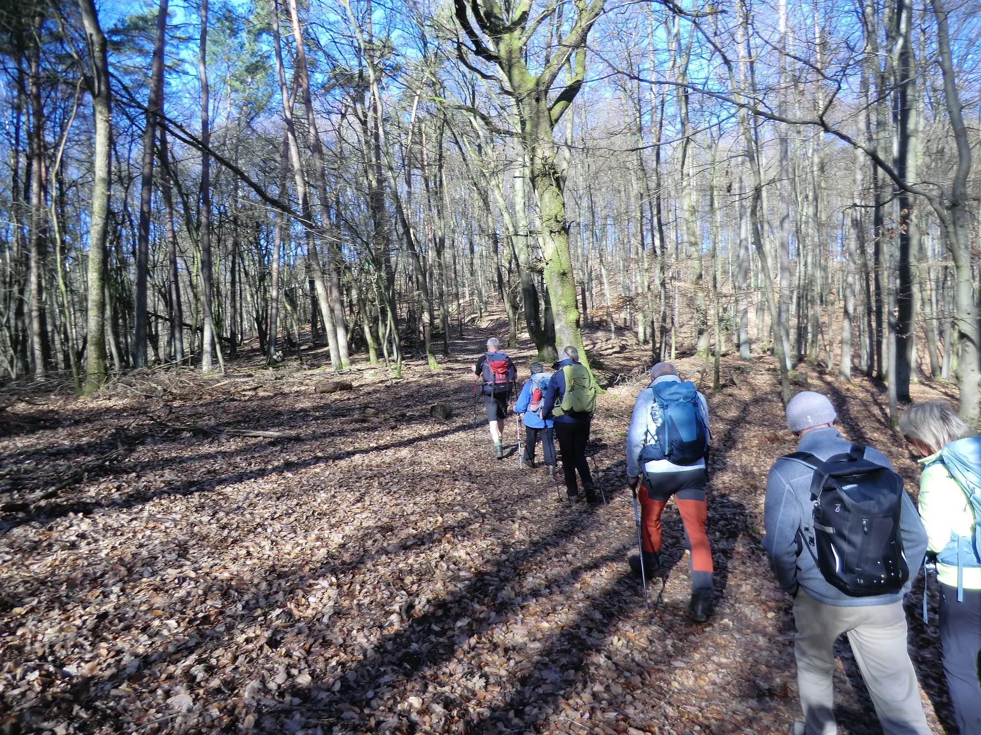 Aufsteig zum Aussichtspunkt | © DAV Koblenz