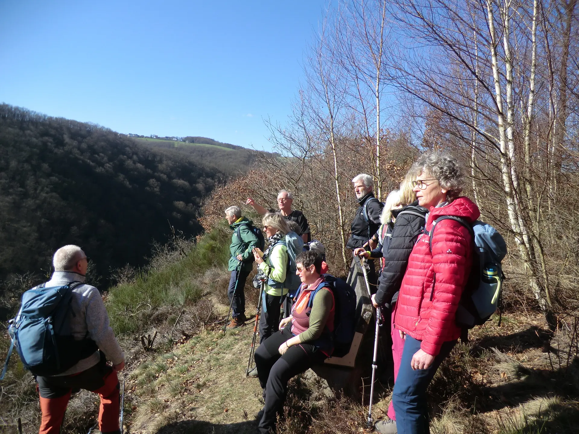 Ausblick ins Wiedbachtal | © DAV Koblenz
