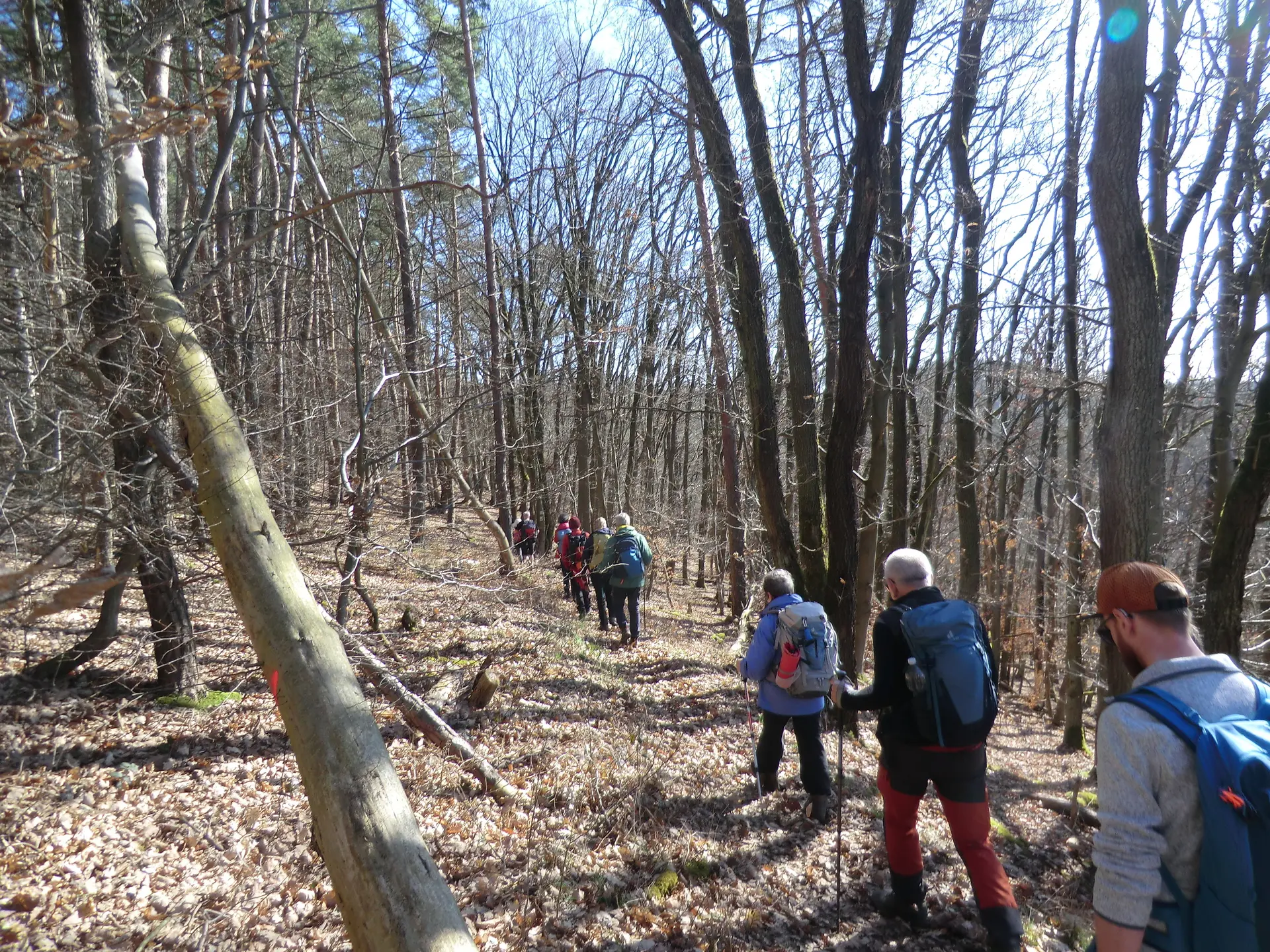 Entlang der Bergrippe | © DAV Koblenz