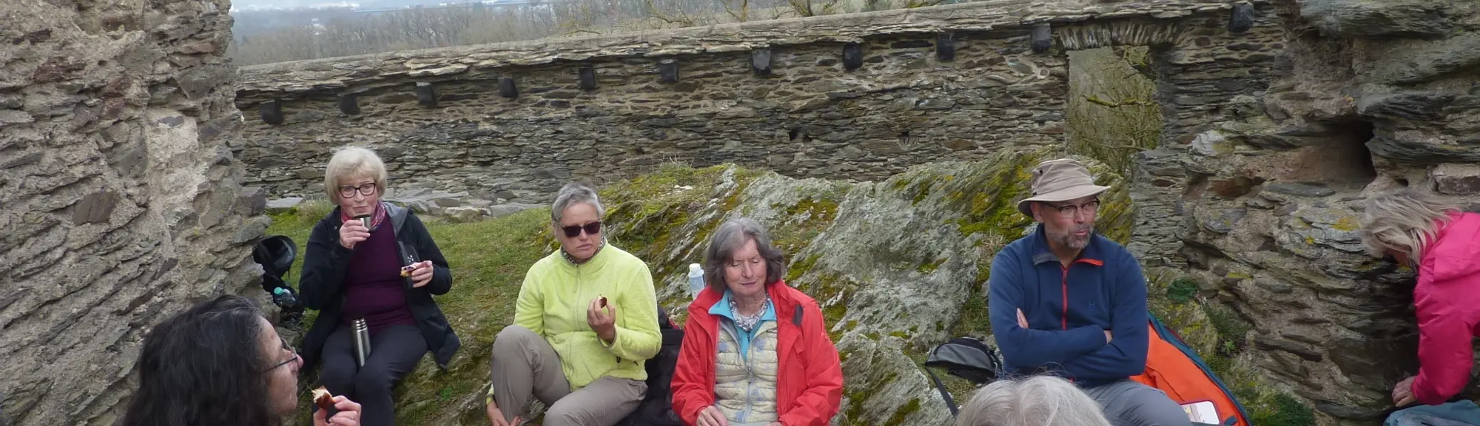 Gesellige Mittagspause | © DAV Koblenz