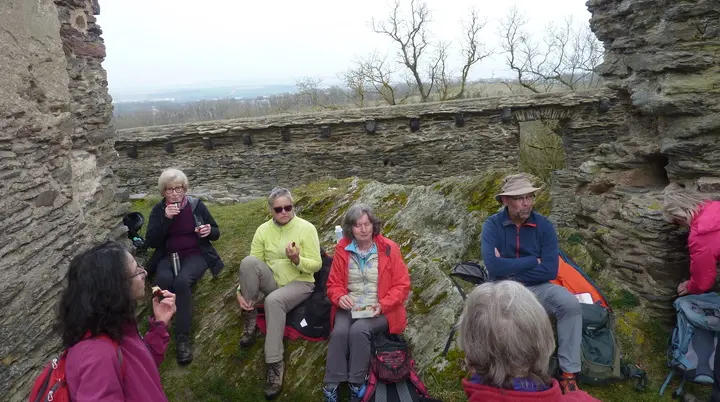 Gesellige Mittagspause | © DAV Koblenz