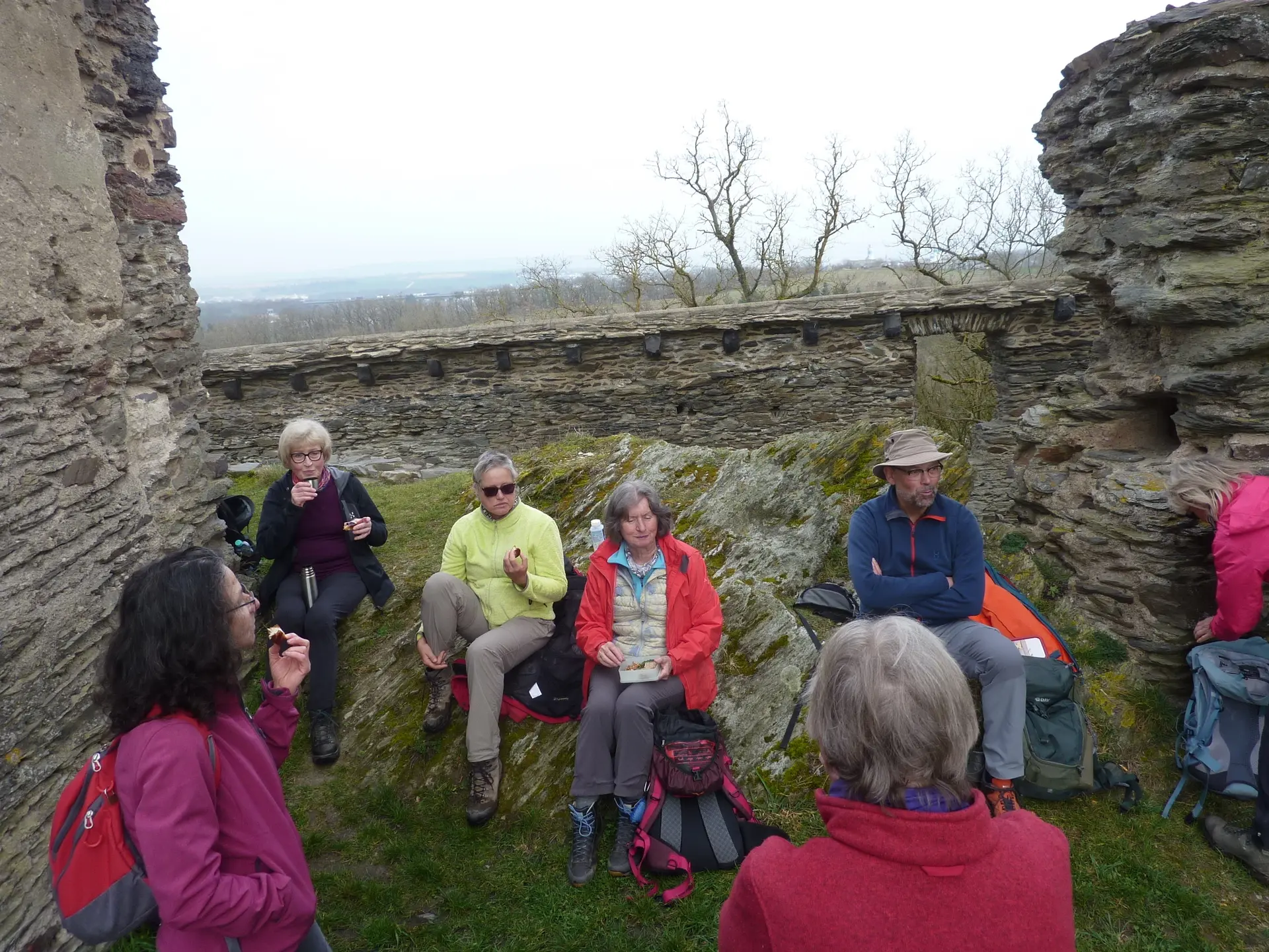 Gesellige Mittagspause | © DAV Koblenz