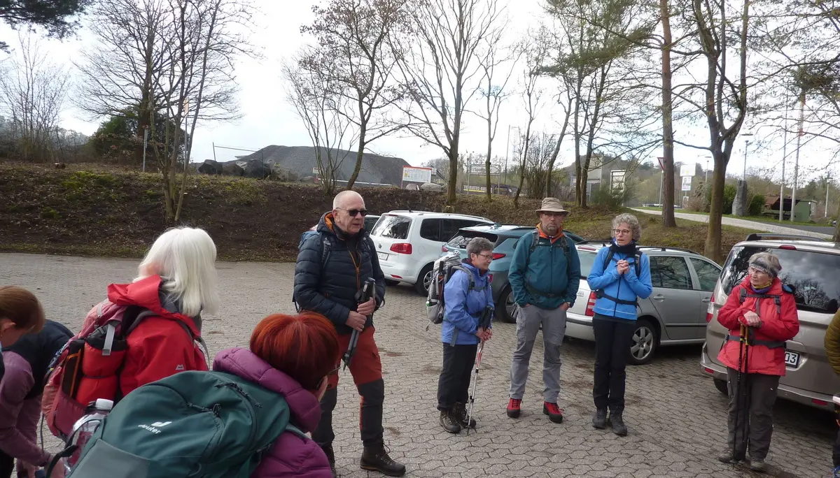 Treffen am Parkplatz und Begrüßung | © DAV Koblenz