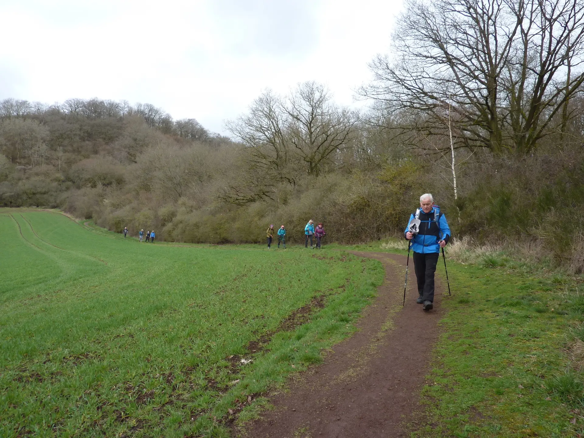 Abstieg vom Bellberg | © DAV Koblenz