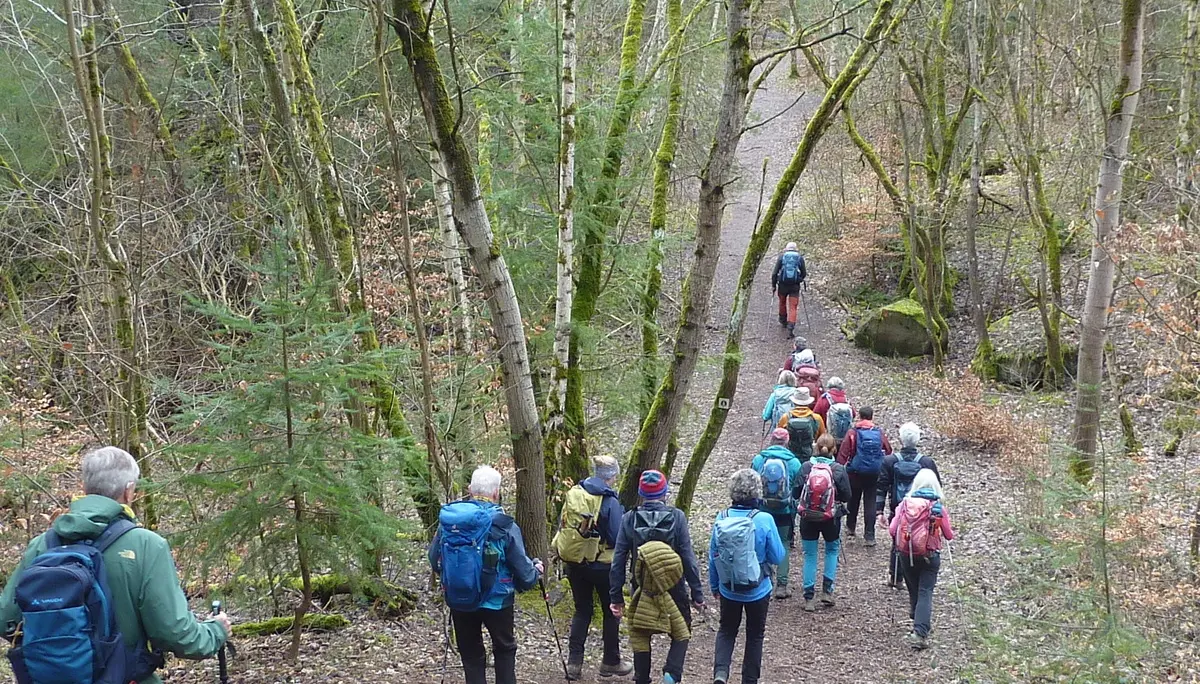 Durch das Ettriger Klettergebiet | © DAV Koblenz
