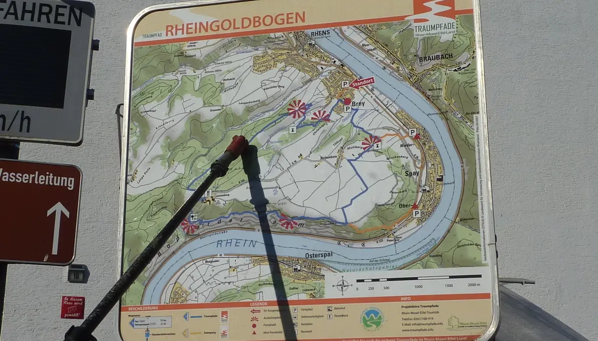 Übersicht zum Traumpfad | © DAV Koblenz