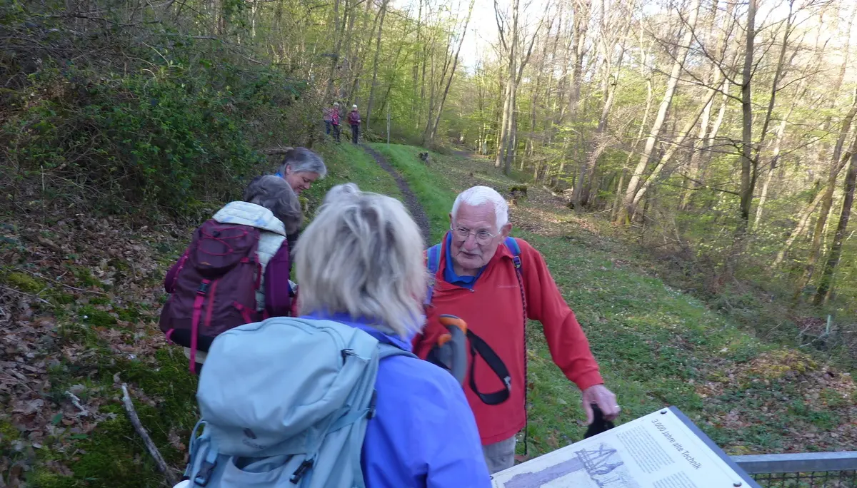Info-Tafel zur röm. Wasserleitung | © DAV Koblenz