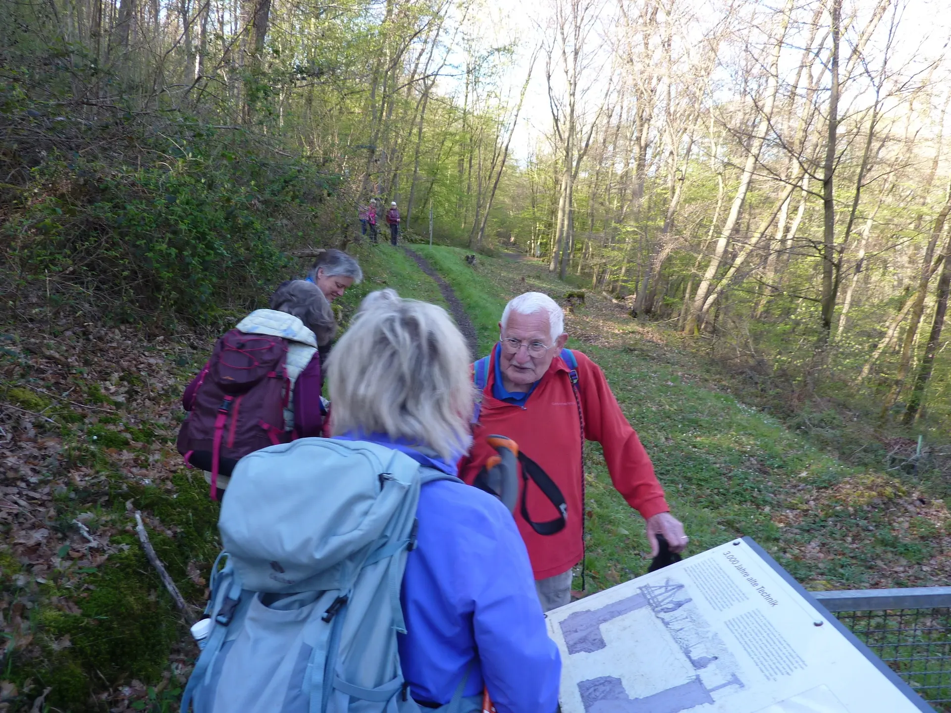 Info-Tafel zur röm. Wasserleitung | © DAV Koblenz