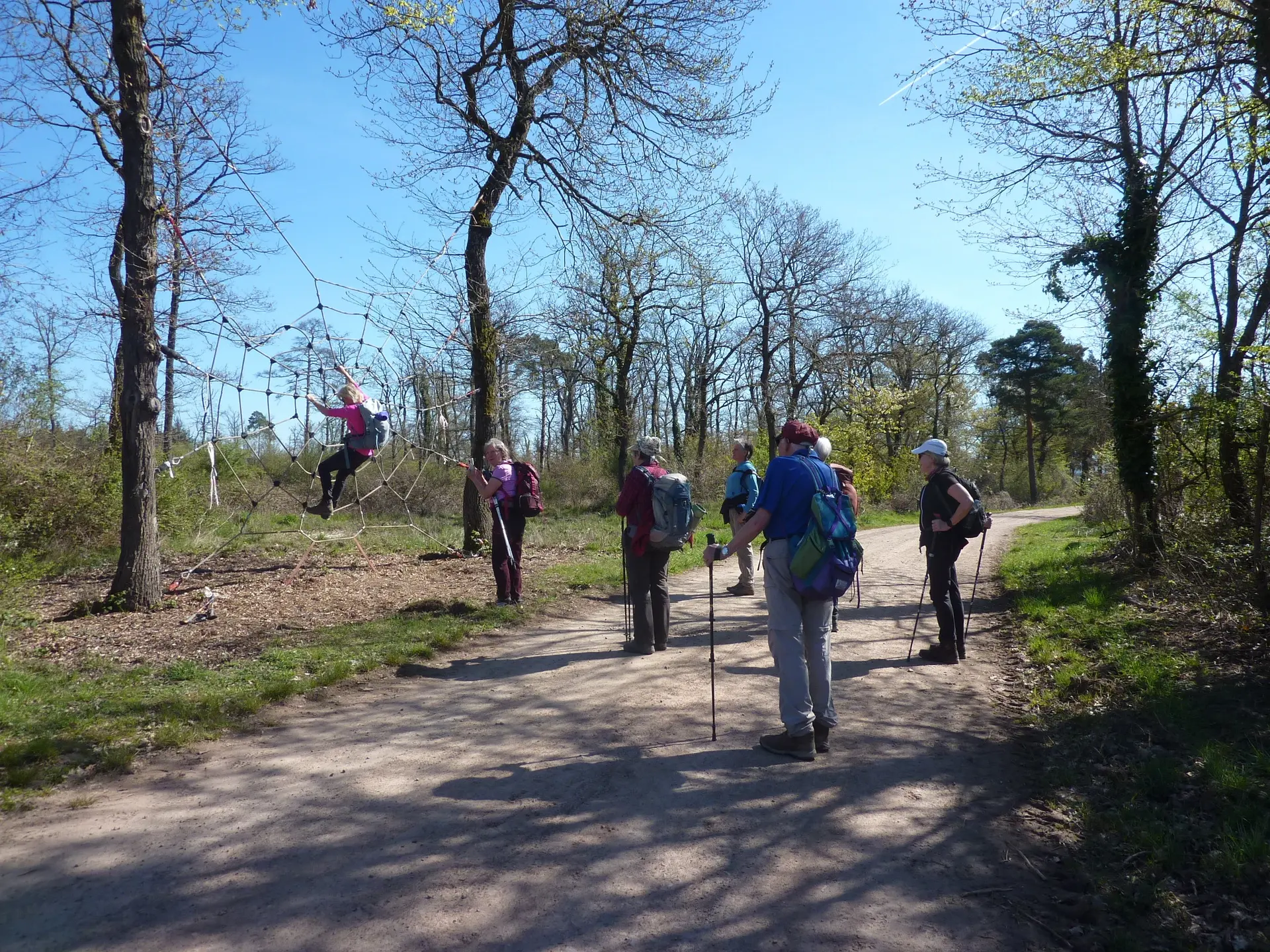 Kletterübung abseits des Weges | © DAV Koblenz