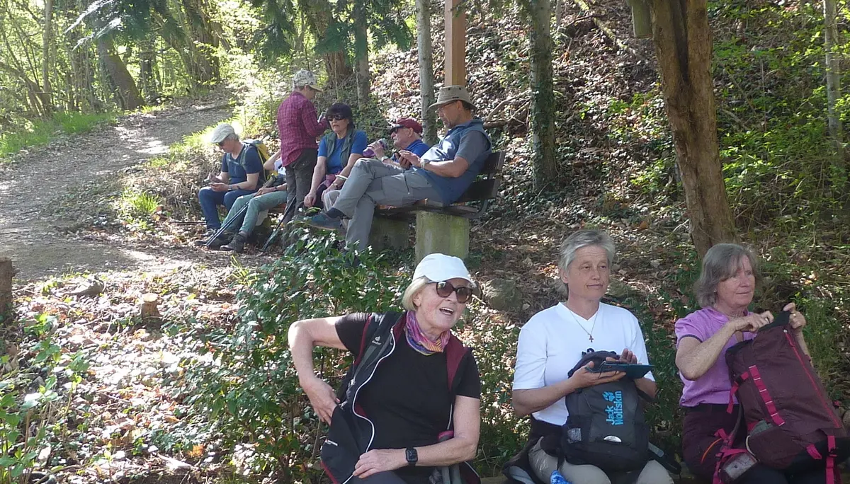 Letzte Pause an der Muttergotteskapelle | © DAV Koblenz