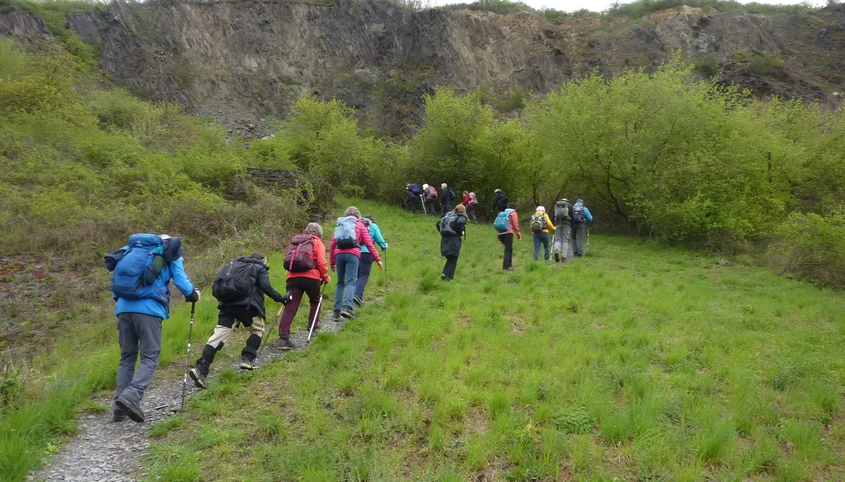 Ansteig zum Kühler Weg | © DAV Koblenz