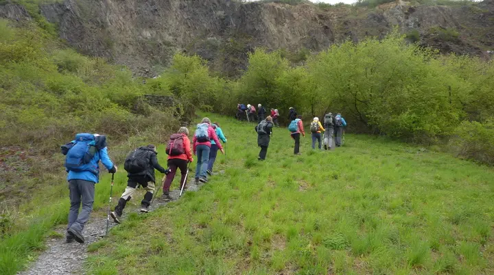 Ansteig zum Kühler Weg | © DAV Koblenz