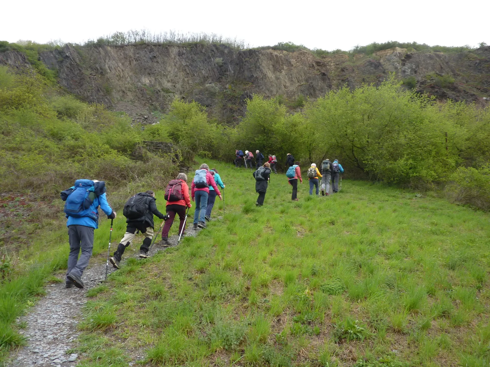 Ansteig zum Kühler Weg | © DAV Koblenz
