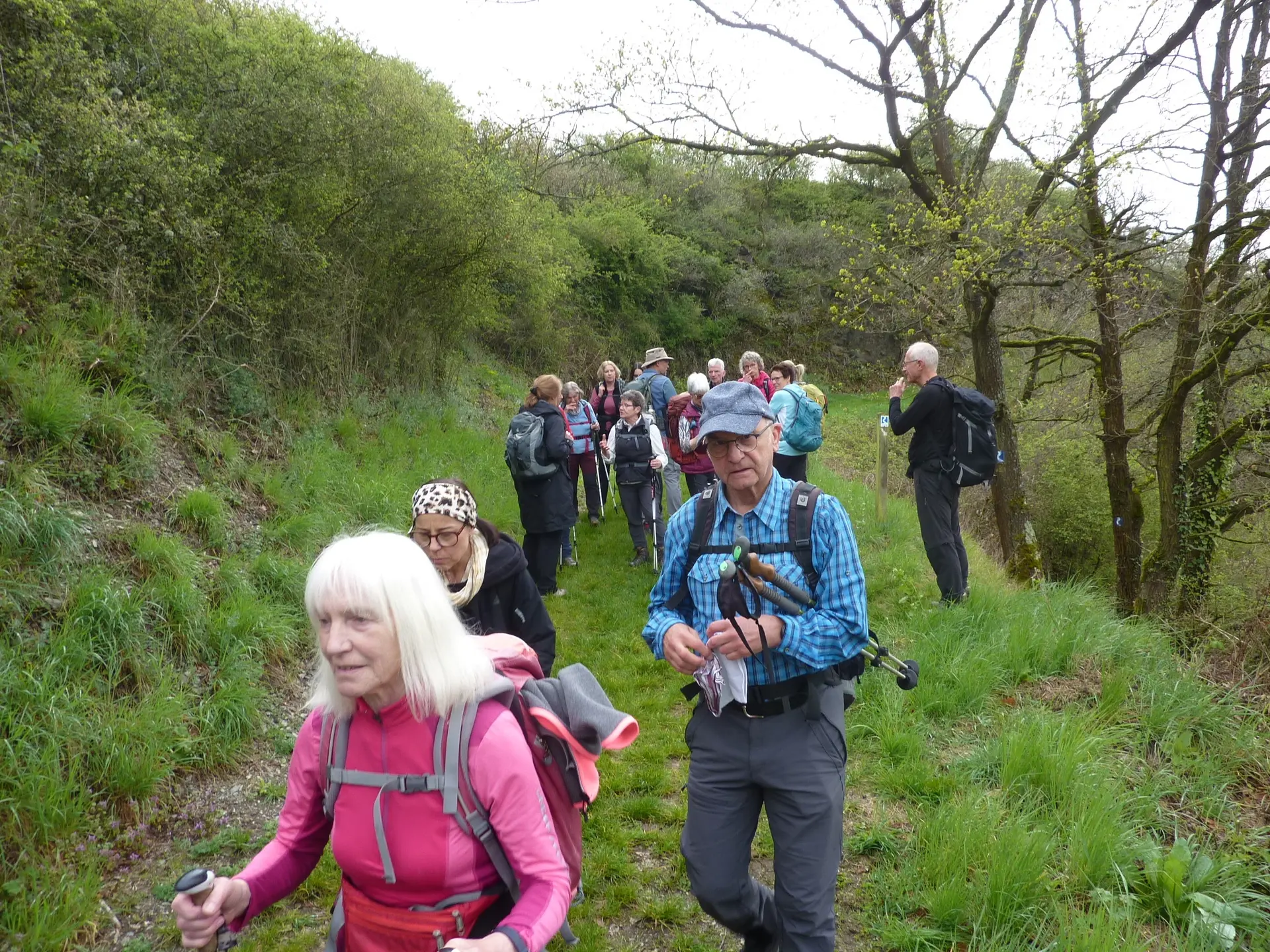 Oben angekommen auf dem Sonnenweg | © DAV Koblenz