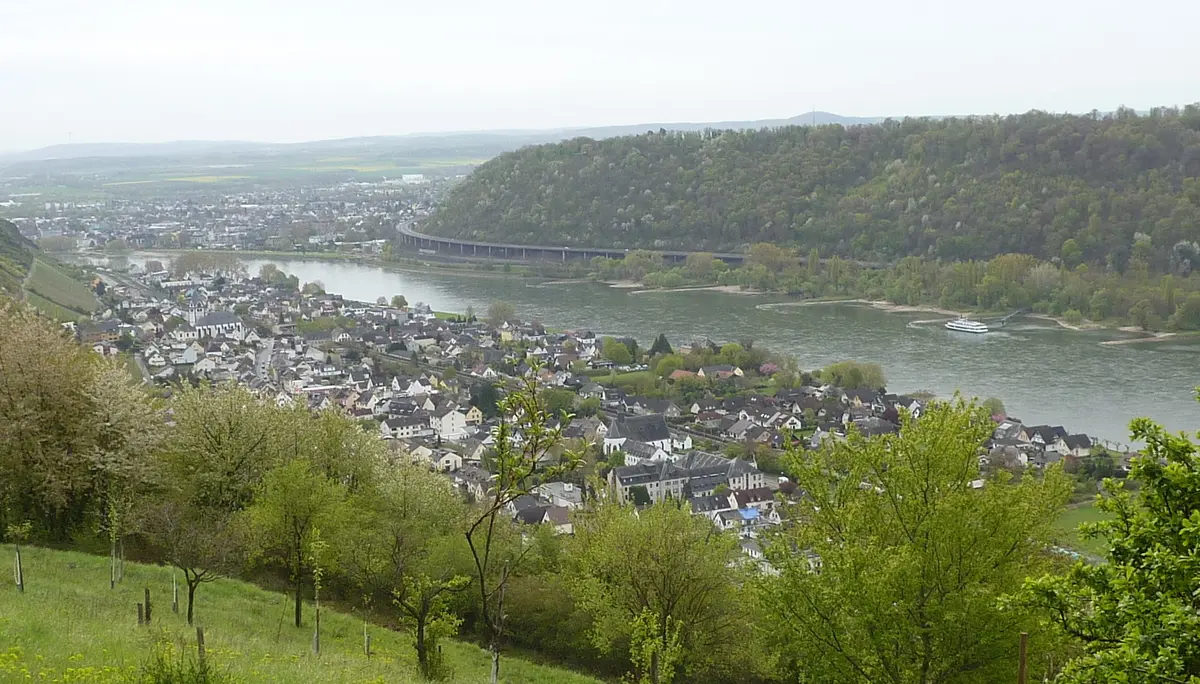 Aussicht Leutesdorf und Andernach | © DAV Koblenz