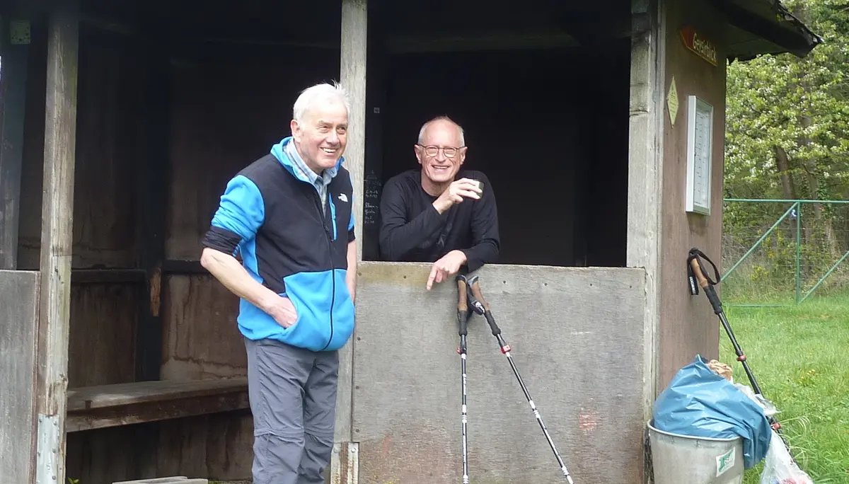 Zwei Urgesteine in bester Stimmung | © DAV Koblenz